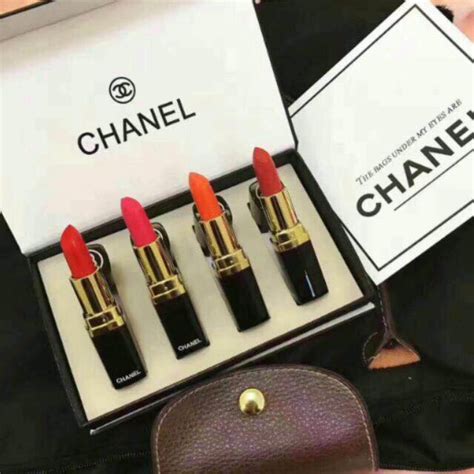 chanel lipstick set of 4